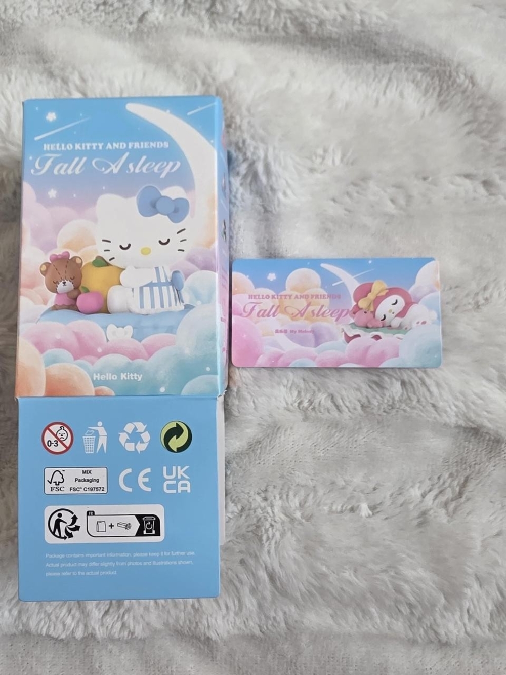 Hello Kitty Pastel Cloud Sleepy Friends Box - MY MELODY New